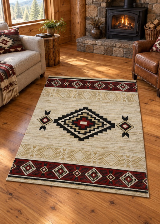 Ekalaka Spirit Rug Living Room | The Cabin Shack