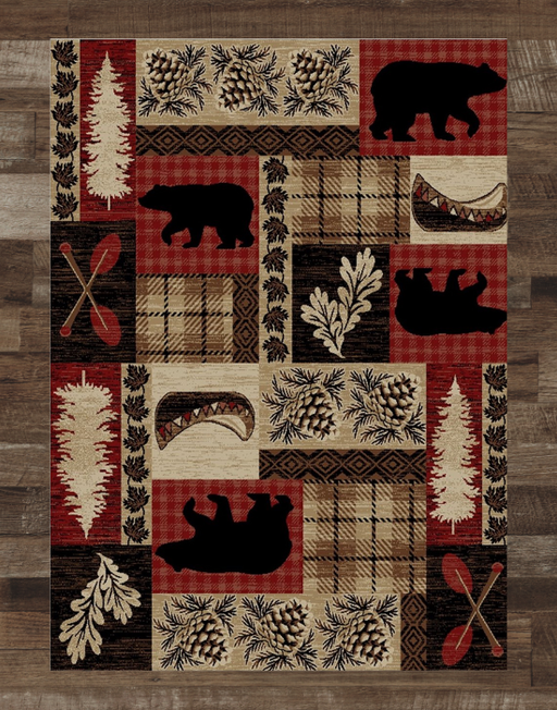 Fall Valley Bear Rug | The Cabin Shack