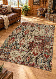 Flagstaff Multi Rug Living Room | The Cabin Shack