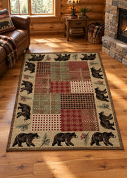 Follow The Pine Rug Living Room | The Cabin Shack