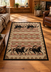 Free Range Rug Living Room | The Cabin Shack