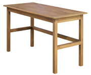 Angled view of the French Mountain Solid Hickory Writing Desk