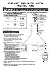 Grand Teton Chandelier Assembly Instructions | The Cabin Shack