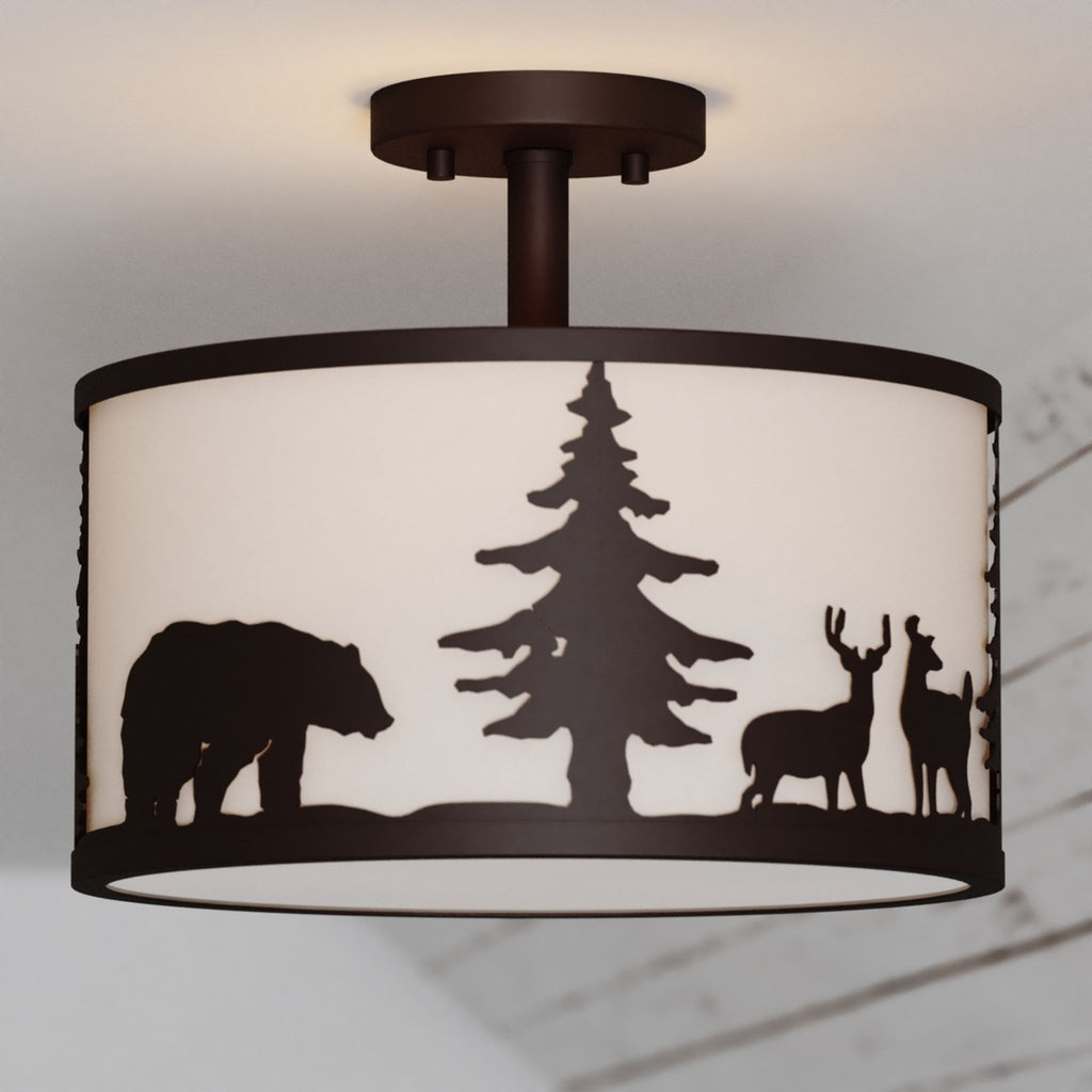 Rustic Ceiling Lights | The Cabin Shack