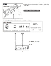Grand Teton Pendant Light Assembly Instructions | The Cabin Shack