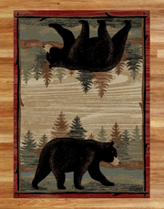 Hazelnut Bear Rug | The Cabin Shack