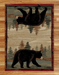 Hazelnut Bear Rug | The Cabin Shack
