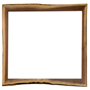 Hermosa Peak Black Walnut Live Edge Mirror frame only without glass