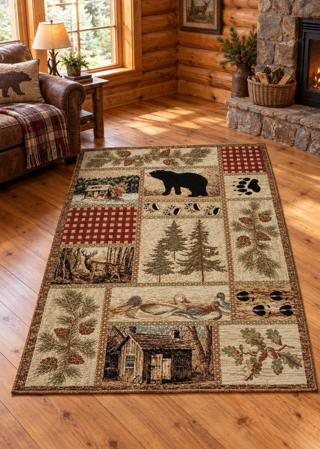 Hidden Valley Rug Living Room | The Cabin Shack