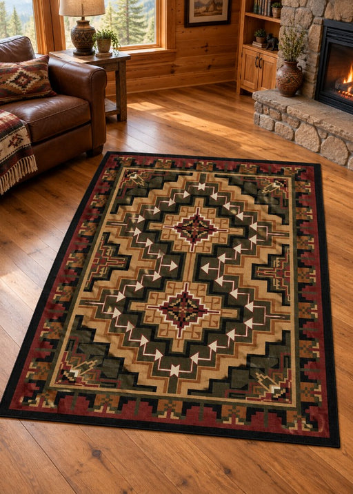 Hill Country Rug Living Room | The Cabin Shack