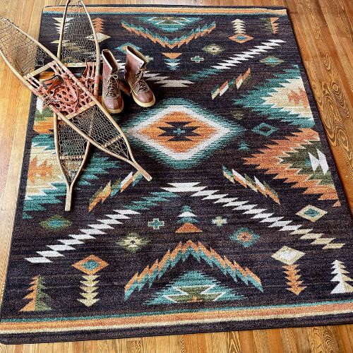 Lakota Rug Front View | The Cabin Shack