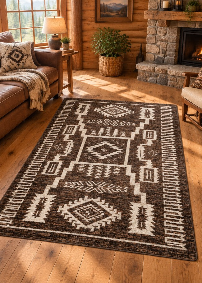 Lordsburg Rug Living Room | The Cabin Shack