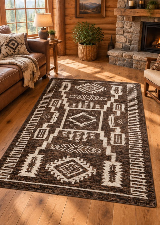 Lordsburg Rug Living Room | The Cabin Shack