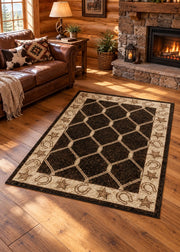 Lufkin Revival Rug Living Room | The Cabin Shack