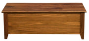 Front view of the Matchless Mountain Live Edge Walnut Blanket Chest