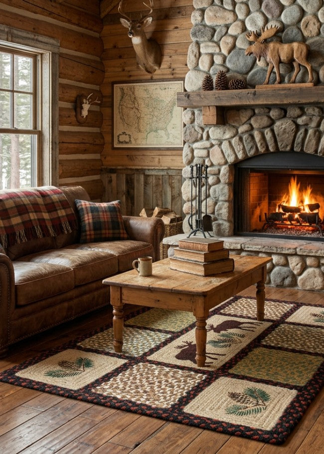 Moose Love Living Room | The Cabin Shack