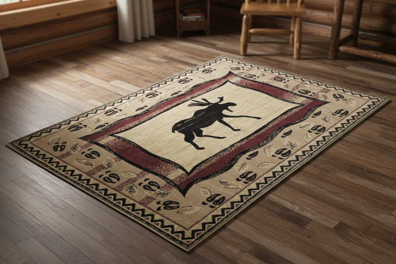 Moose Tracks Rug