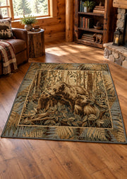 Motherly Love Lodge Rug Collection Living Room | The Cabin Shack