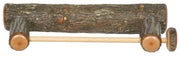Wall-mounted Mount Bailey Hickory Log Paper Towel Holder