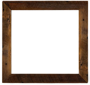 Mount Oso Reclaimed Barnwood Mirror frame only without glass