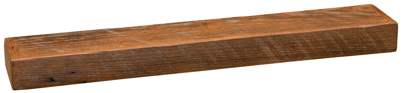 Mount Tileston Reclaimed Barnwood Floating Shelf in the 48-inch width
