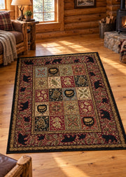Nature Lodge Rug Living Room | The Cabin Shack