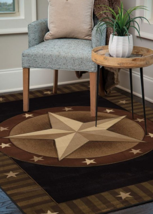 Night Star Rug Living Room | The Cabin Shack