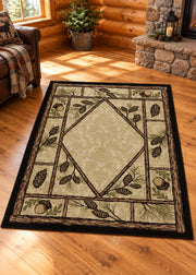 Pine Branch Lane Rug Living Room | The Cabin Shack