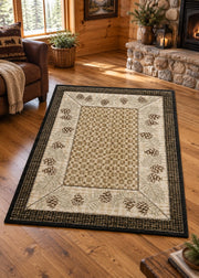 Pine Butte Rug Living Room | The Cabin Shack