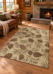 Pine Grove Rug Living Room | The Cabin Shack