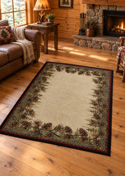 Pine Haven Rug Living Room | The Cabin Shack