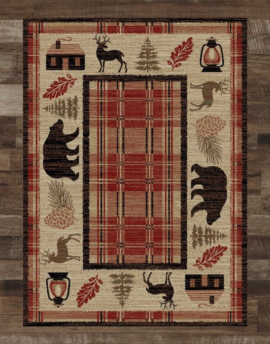 Mountain Rugs and Mountain Lodge Rugs | The Cabin Shack