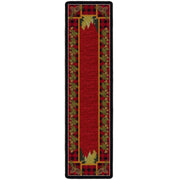 Plaid Woodland Runner Rug | The Cabin Shack