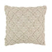 Ivory throw pillow
