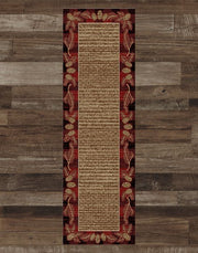 Redwood Pine Runner Rug | The Cabin Shack