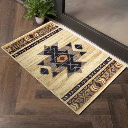 Saguaro Sand Scatter Rug | The Cabin Shack