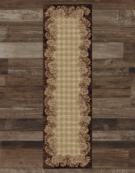 Salida Pine Runner Rug | The Cabin Shack
