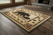Sandstone Bear Rug | The Cabin Shack