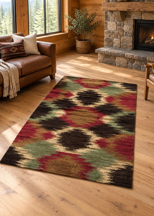 Santa Rosa Rug Living Room | The Cabin Shack