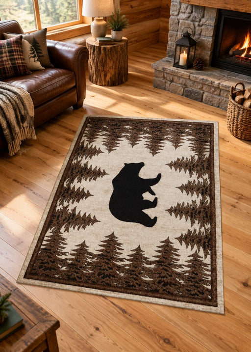 Saratoga Springs Rug Living Room | The Cabin Shack