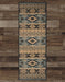 Sequoia Blue Runner Rug | The Cabin Shack