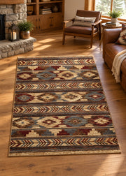 Sierra Ridge Rug Living Room | The Cabin Shack
