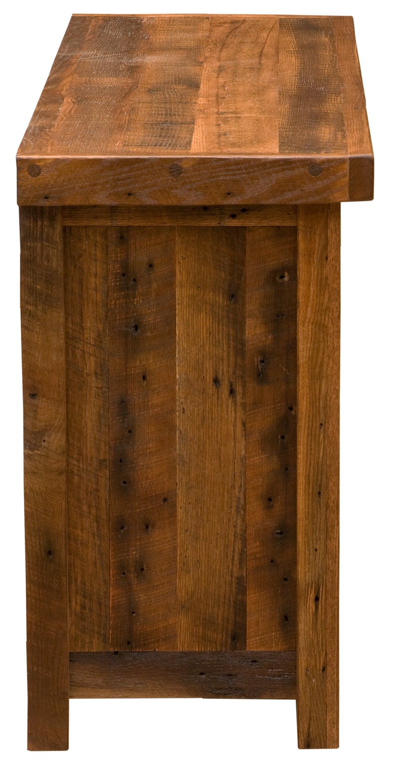 Third view of the Snowdon Peak Reclaimed Barnwood Sideboard