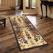 Spotted Hide Runner Rug | The Cabin Shack