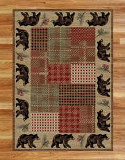 Spruce Trail Bear Rug | The Cabin Shack