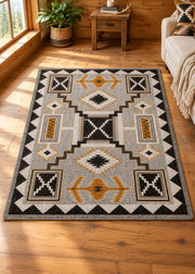 Tamarac Rug Living Room | The Cabin Shack