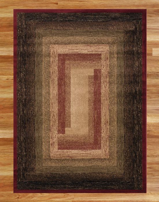 Timberline Rug Top View | The Cabin Shack
