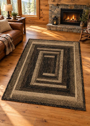 Timberridge Rug Living Room | The Cabin Shack