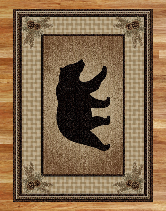 Townsquare Bear Rug | The Cabin Shack
