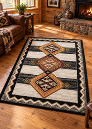 Tri County Rug Living Room | The Cabin Shack